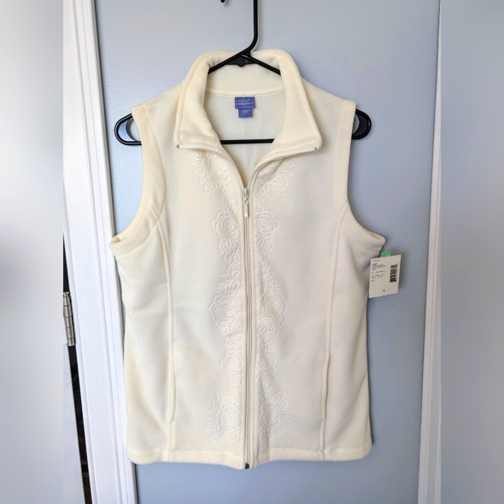 Laura Scott NWT Fleece Vest